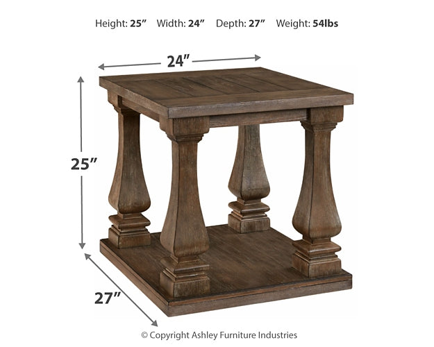 Johnelle Rectangular End Table Signature Design by Ashley®