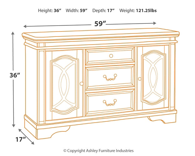 Realyn Dining Room Server Signature Design by Ashley®