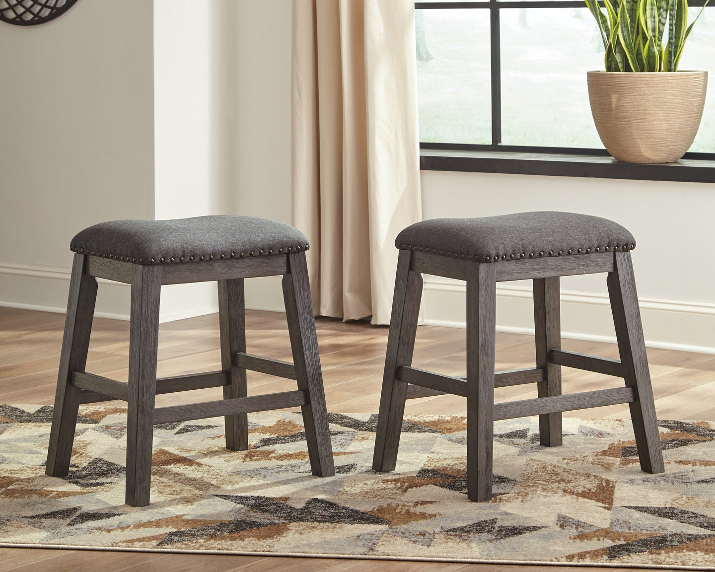 Caitbrook Upholstered Stool (2/CN) Signature Design by Ashley®