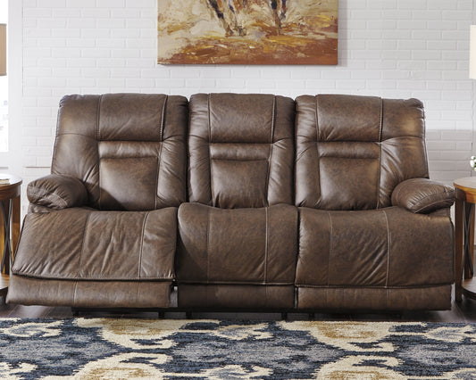 Wurstrow PWR REC Sofa with ADJ Headrest Signature Design by Ashley®