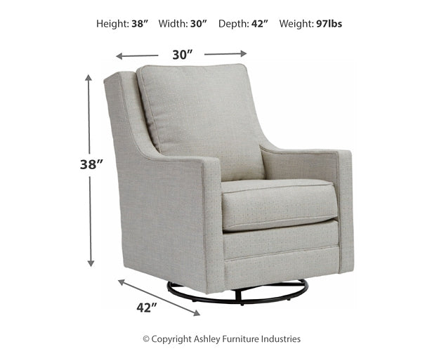 Kambria Swivel Glider Accent Chair Signature Design by Ashley®