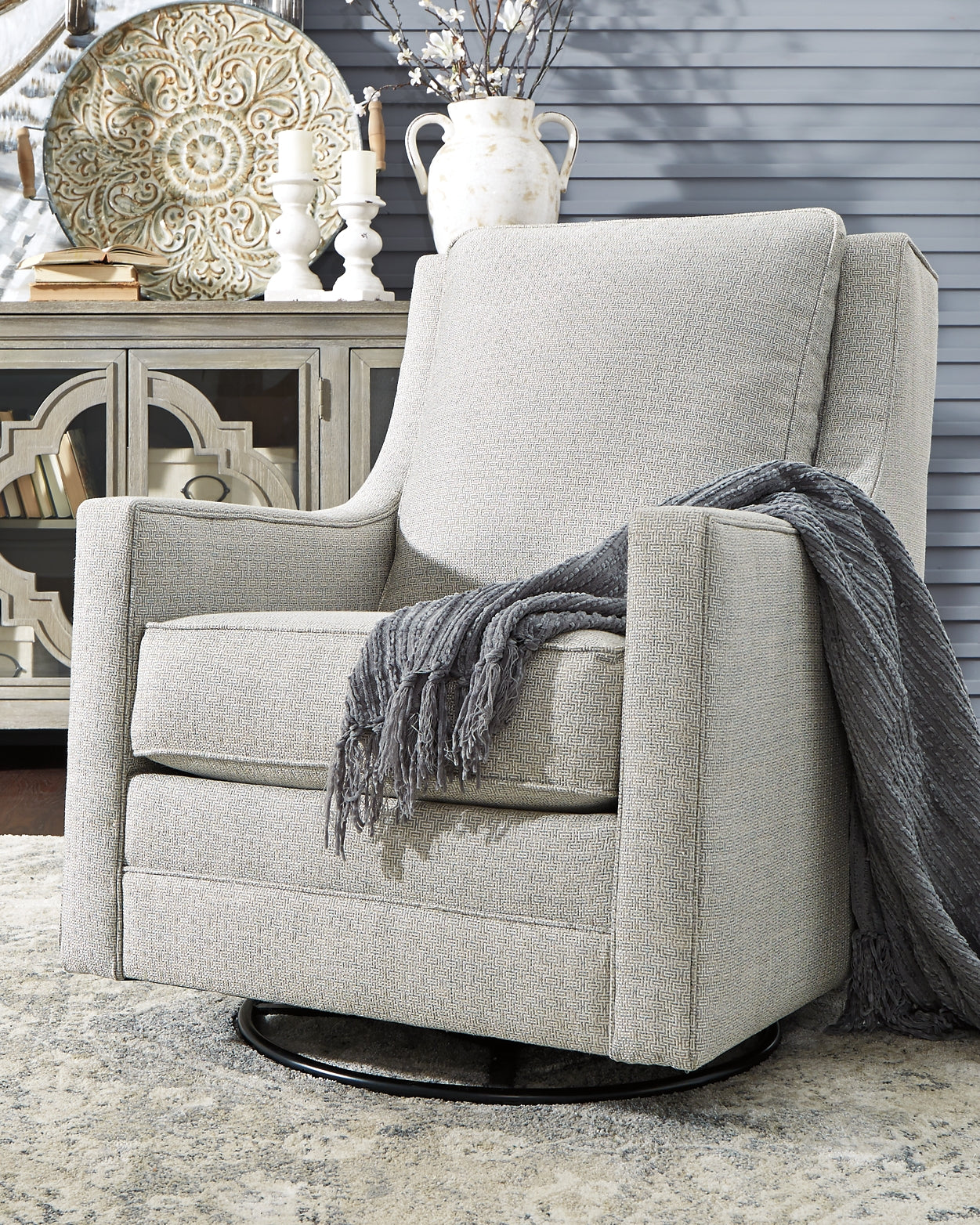 Kambria Swivel Glider Accent Chair Signature Design by Ashley®