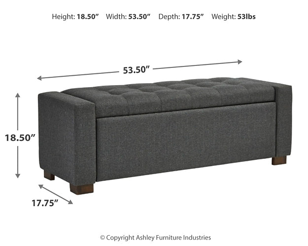 Cortwell Storage Bench Signature Design by Ashley®