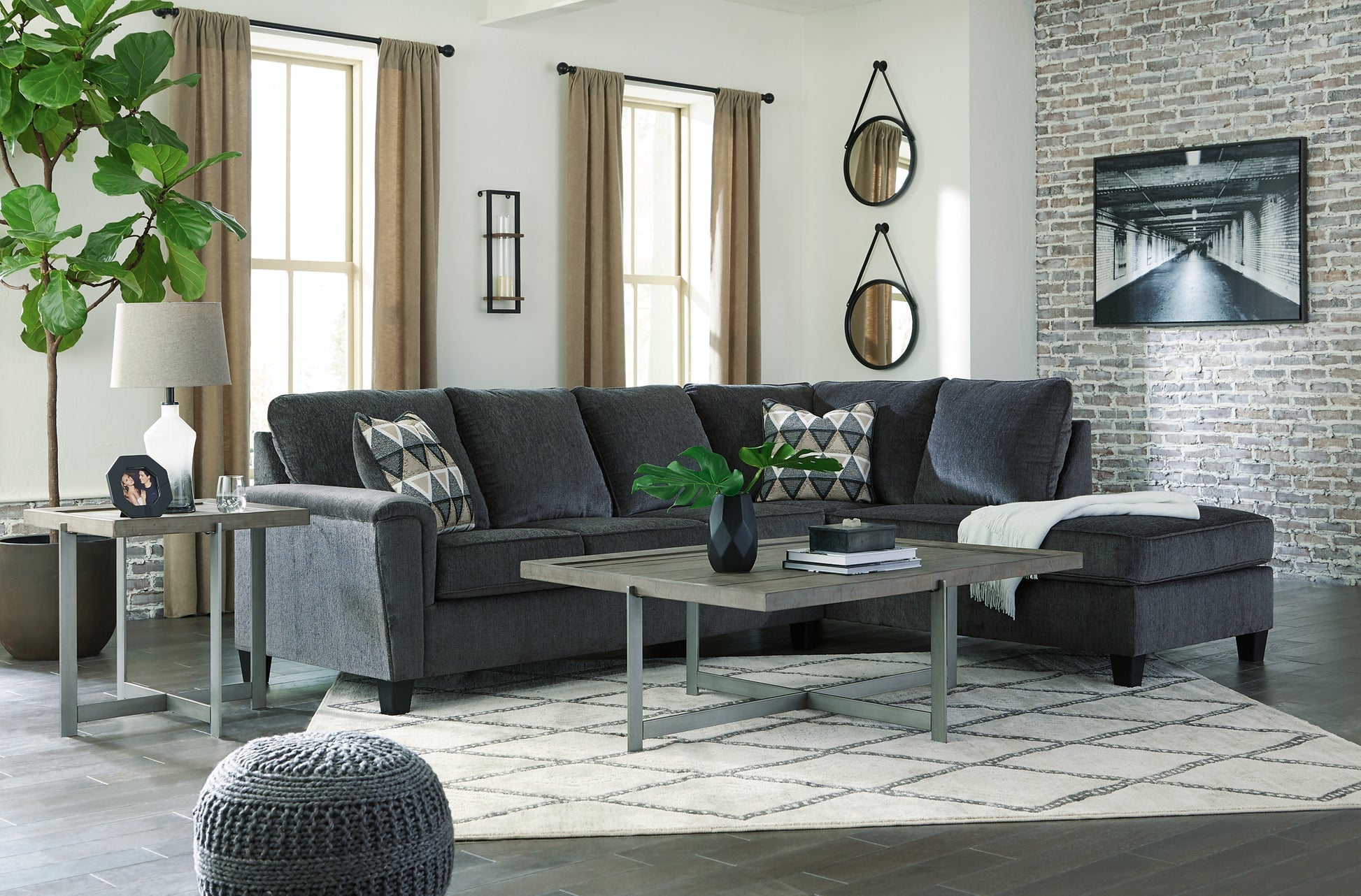 Abinger 2-Piece Sectional with Chaise Signature Design by Ashley®