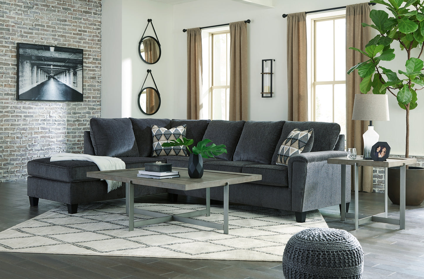 Abinger 2-Piece Sleeper Sectional with Chaise Signature Design by Ashley®