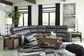 Samperstone 5-Piece Power Reclining Sectional Signature Design by Ashley®