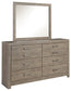 Culverbach Dresser and Mirror Signature Design by Ashley®