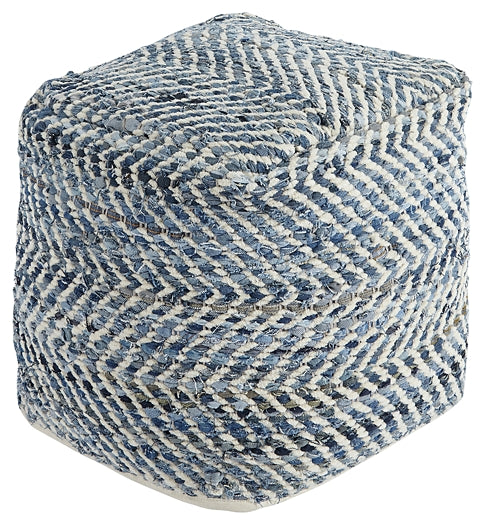 Chevron Pouf Signature Design by Ashley®