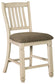 Bolanburg Upholstered Barstool (2/CN) Signature Design by Ashley®