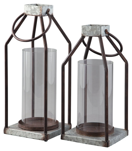 Diedrick Lantern Set (2/CN) Signature Design by Ashley®