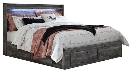 Baystorm  Panel Bed With 4 Storage Drawers Signature Design by Ashley®