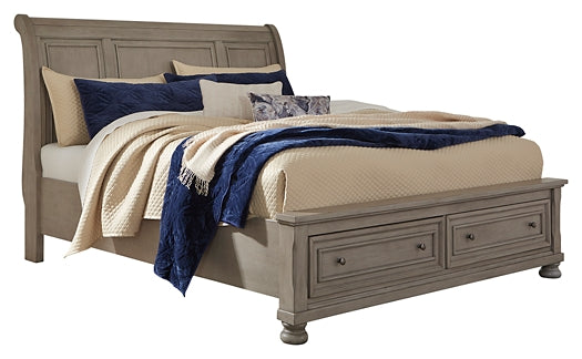 Robbinsdale  Sleigh Bed With Storage Signature Design by Ashley®