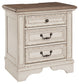 Realyn Three Drawer Night Stand Signature Design by Ashley®