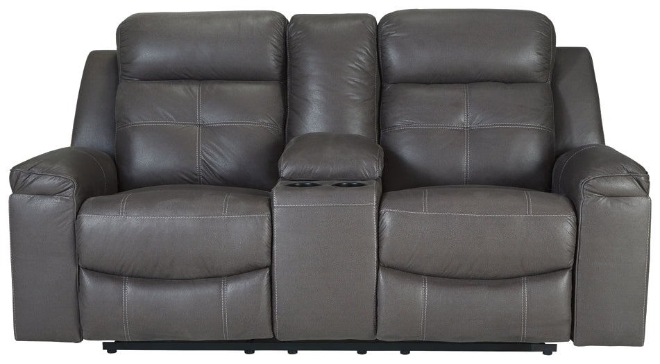 Jesolo DBL Rec Loveseat w/Console Signature Design by Ashley®