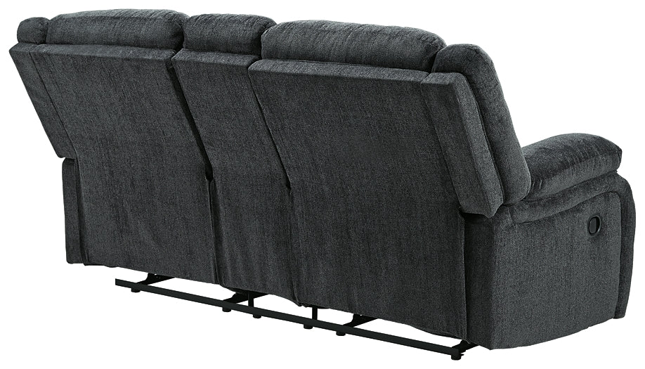 Draycoll DBL Rec Loveseat w/Console Signature Design by Ashley®