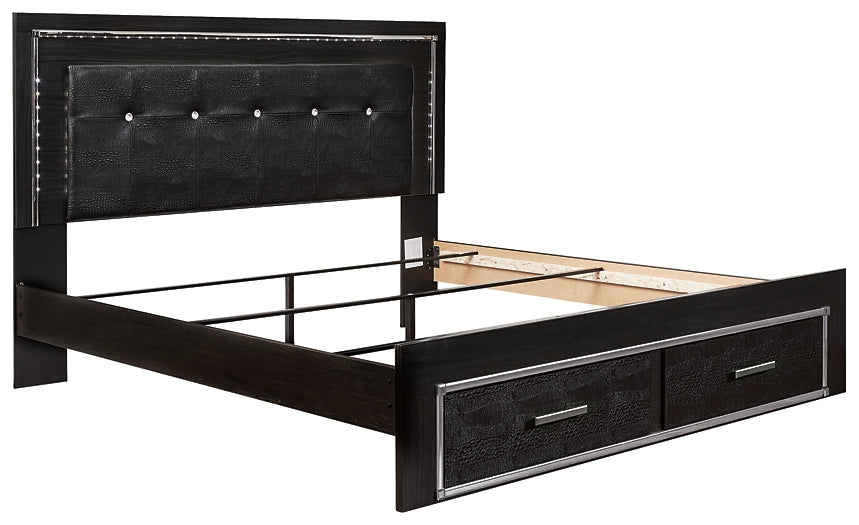 Kaydell  Panel Bed With Storage Signature Design by Ashley®