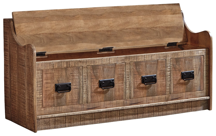 Garrettville Storage Bench Signature Design by Ashley®