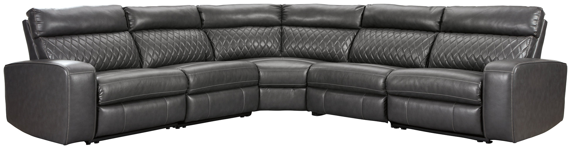 Samperstone 5-Piece Power Reclining Sectional Signature Design by Ashley®