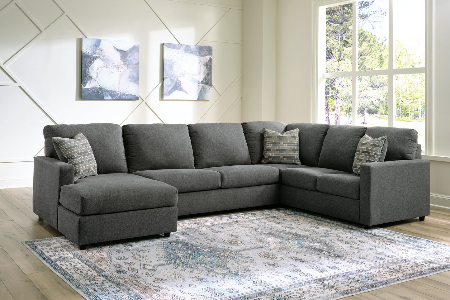 Edenfield 3-Piece Sectional with Chaise Signature Design by Ashley®