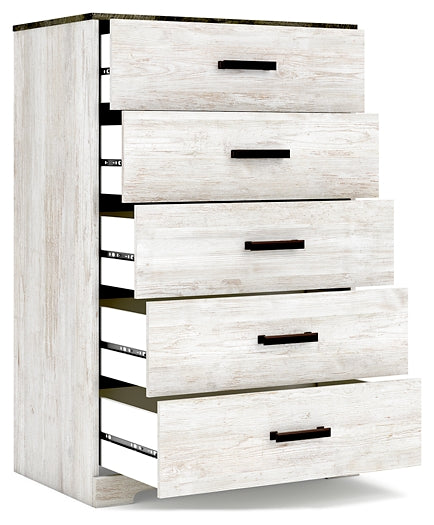 Shawburn Five Drawer Chest Signature Design by Ashley®