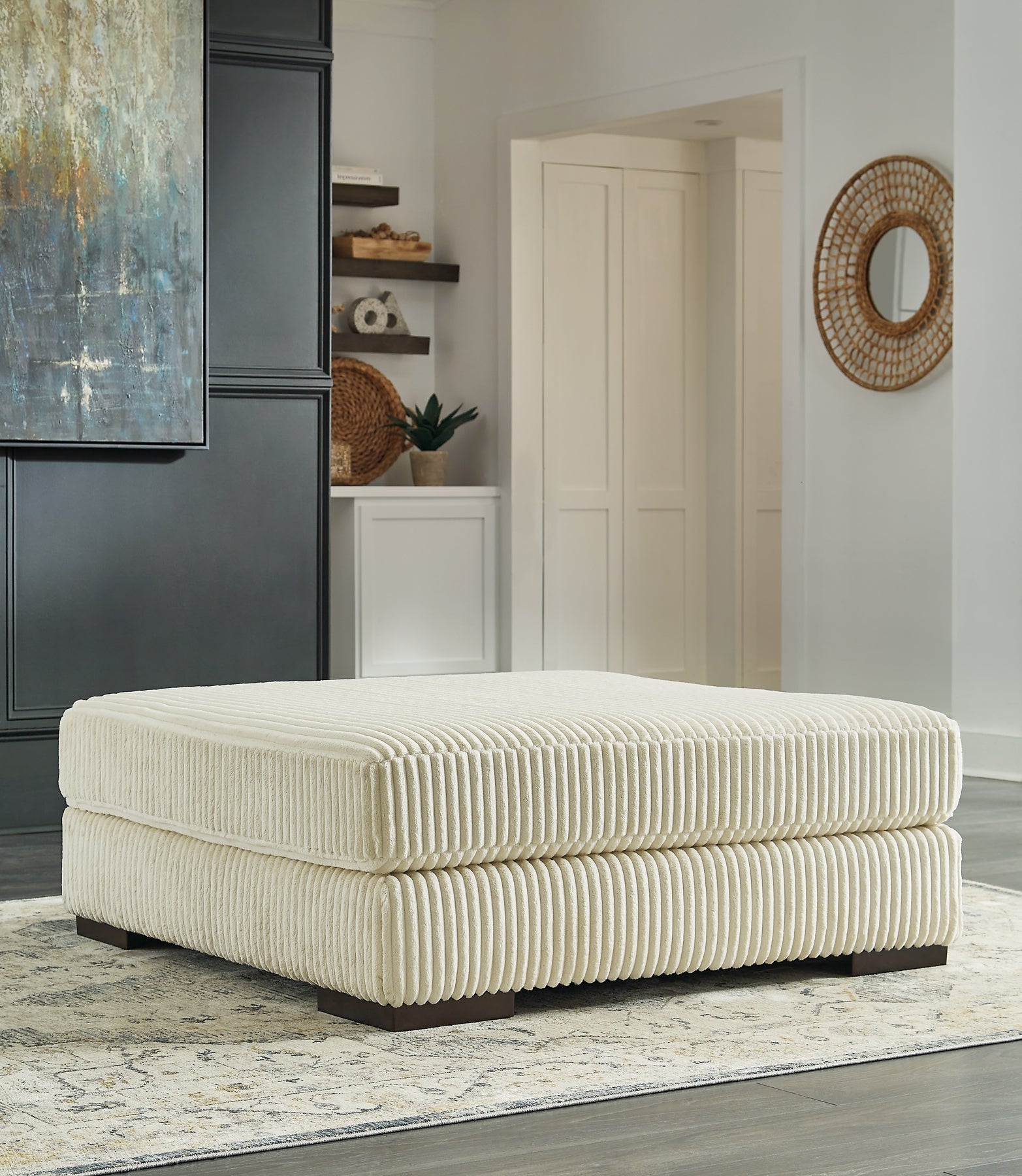 Lindyn Oversized Accent Ottoman Signature Design by Ashley®