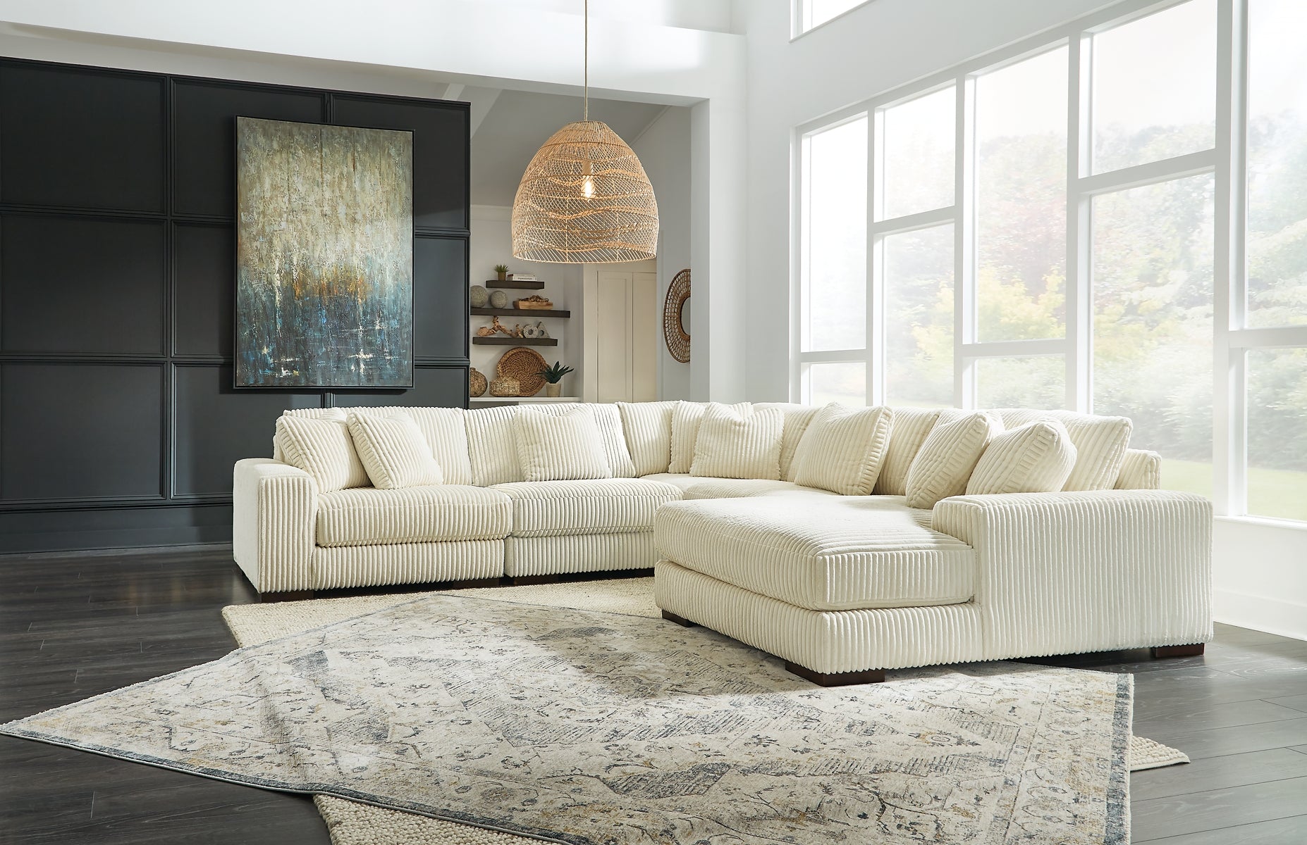 Lindyn 5-Piece Sectional with Chaise Signature Design by Ashley®