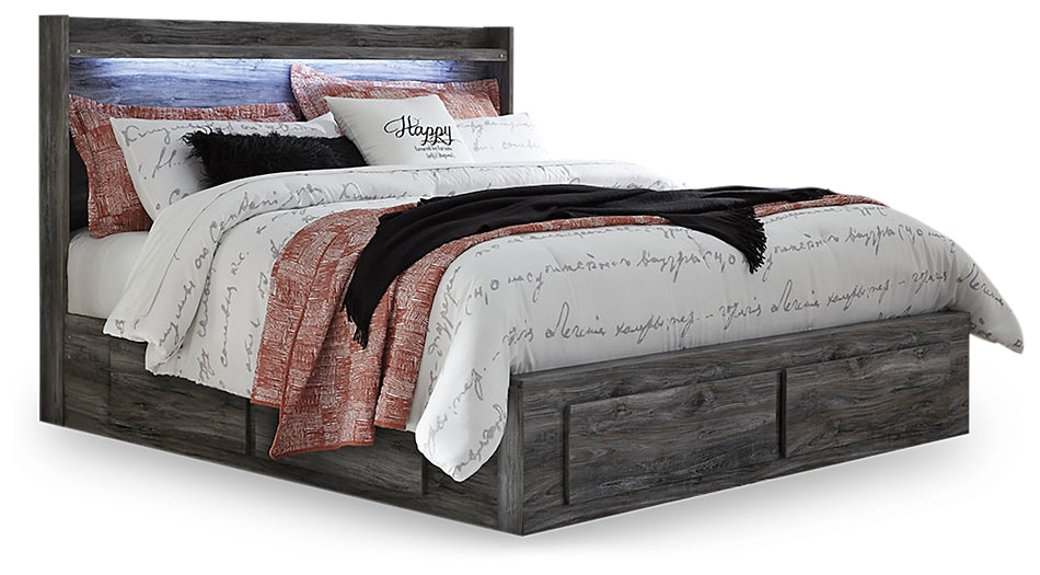 Baystorm  Panel Bed With 6 Storage Drawers Signature Design by Ashley®