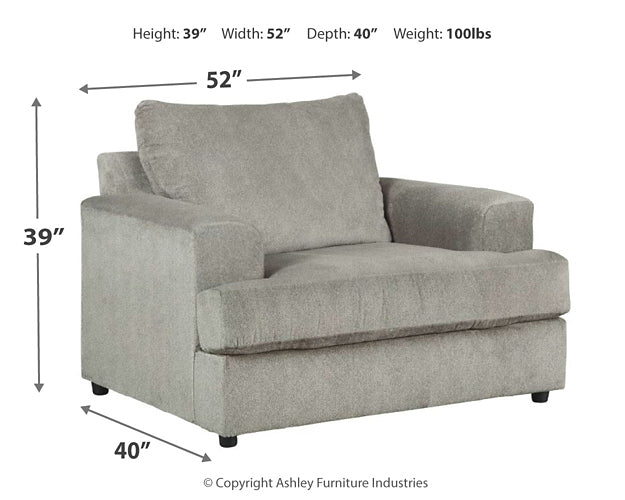 Soletren Chair and a Half Signature Design by Ashley®