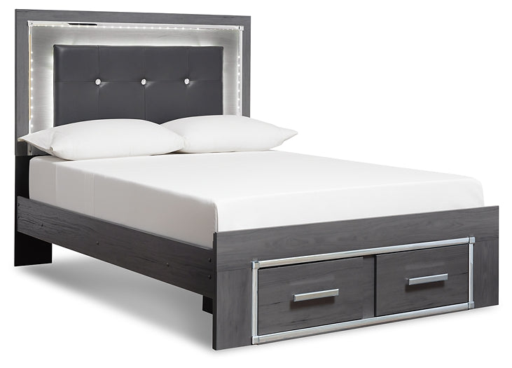 Lodanna  Panel Bed With 2 Storage Drawers Signature Design by Ashley®