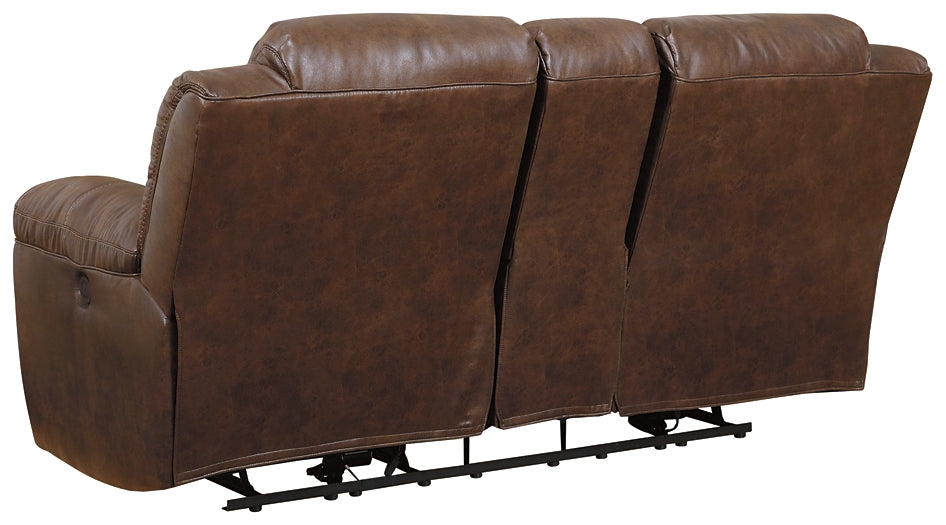 Stoneland DBL Rec Loveseat w/Console Signature Design by Ashley®