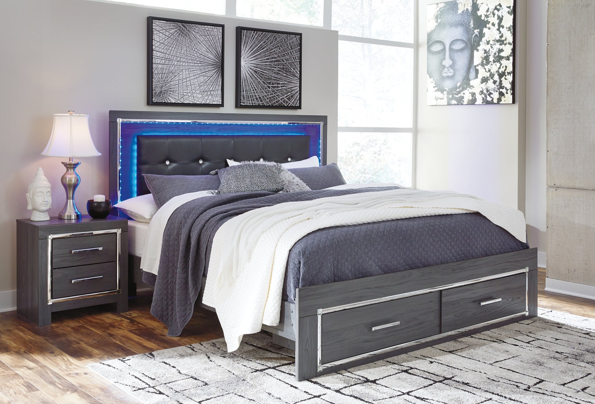 Lodanna  Panel Bed With 2 Storage Drawers Signature Design by Ashley®