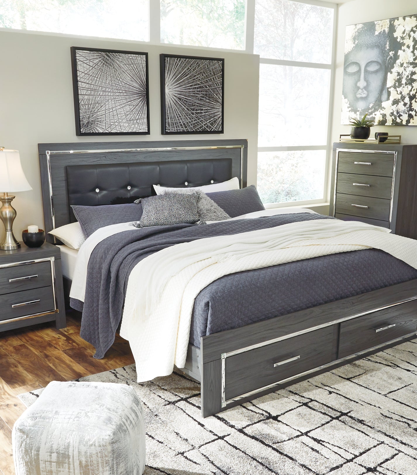 Lodanna  Panel Bed With 2 Storage Drawers Signature Design by Ashley®