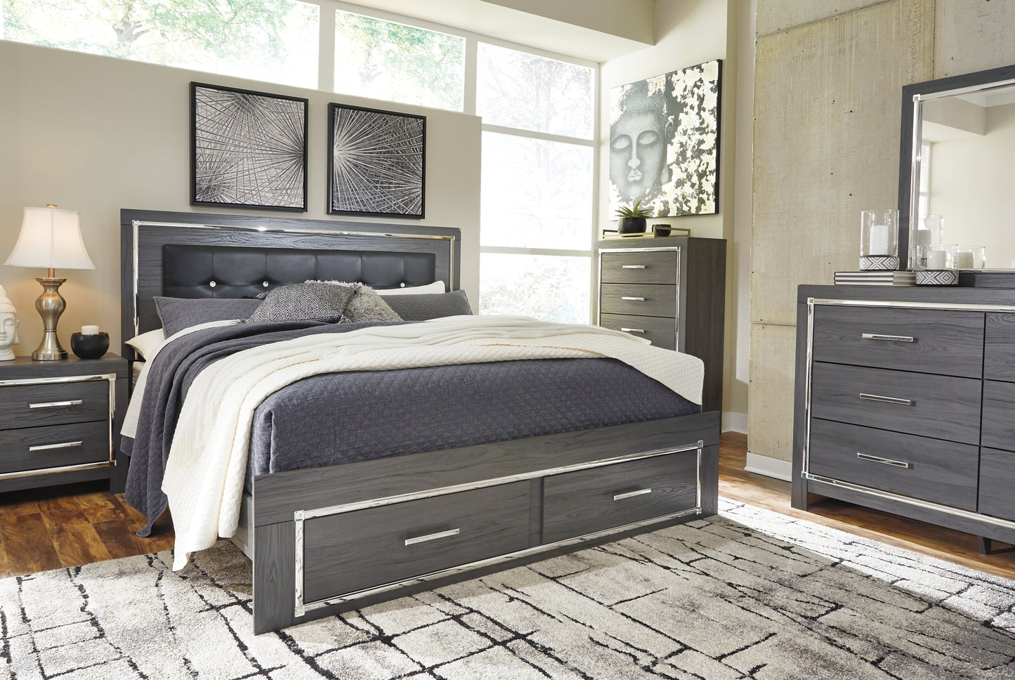 Lodanna  Panel Bed With 2 Storage Drawers Signature Design by Ashley®