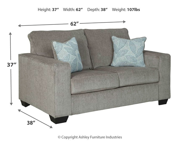 Altari Loveseat Signature Design by Ashley®