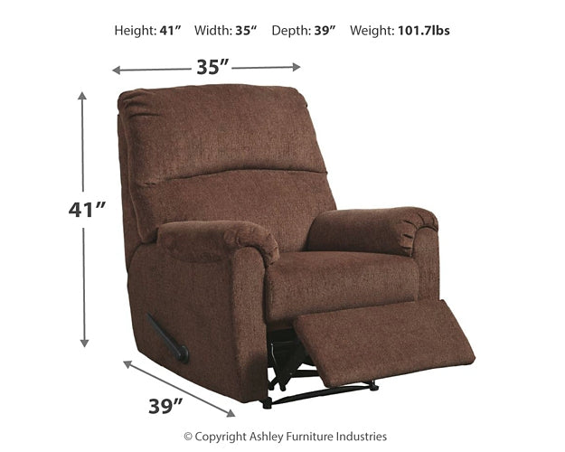 Nerviano Zero Wall Recliner Signature Design by Ashley®