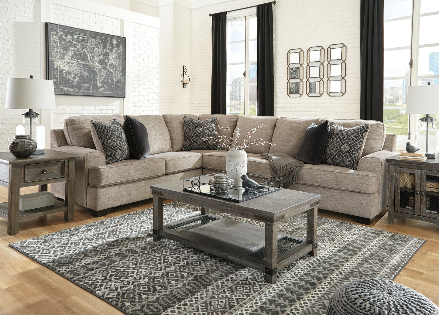 Bovarian 3-Piece Sectional Signature Design by Ashley®