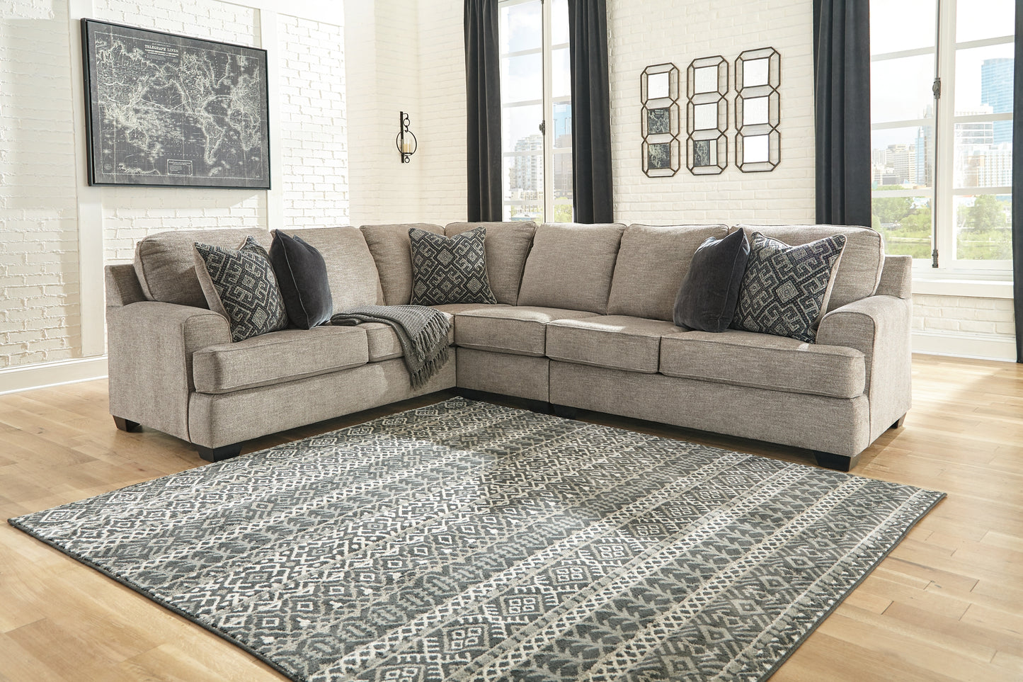 Bovarian 3-Piece Sectional Signature Design by Ashley®