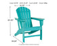 Sundown Treasure Adirondack Chair Signature Design by Ashley®