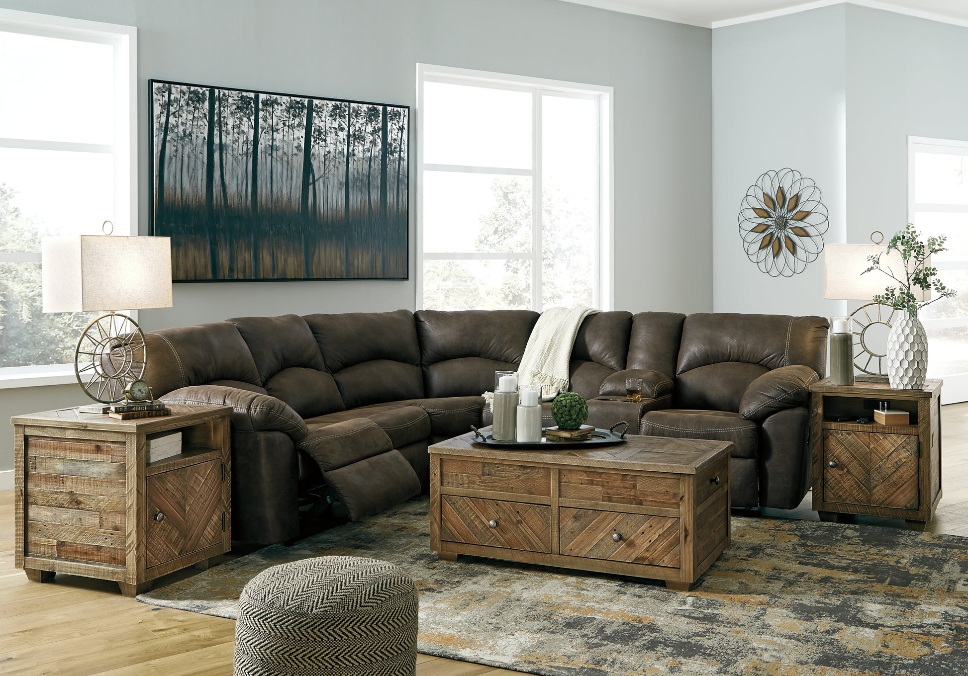 Tambo 2-Piece Reclining Sectional Signature Design by Ashley®