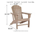 Sundown Treasure Adirondack Chair Signature Design by Ashley®