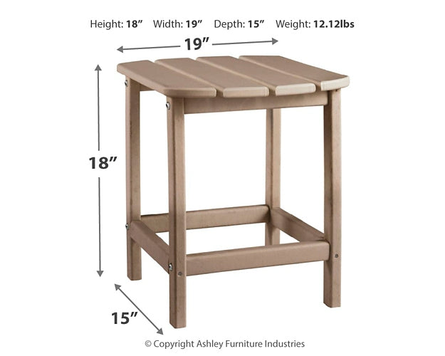 Sundown Treasure Rectangular End Table Signature Design by Ashley®