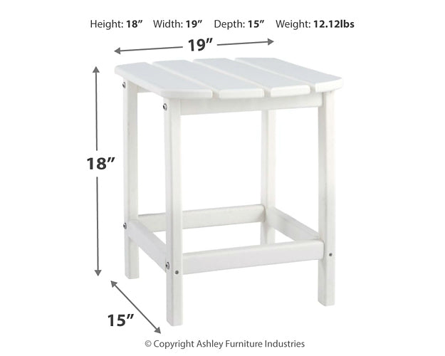 Sundown Treasure Rectangular End Table Signature Design by Ashley®