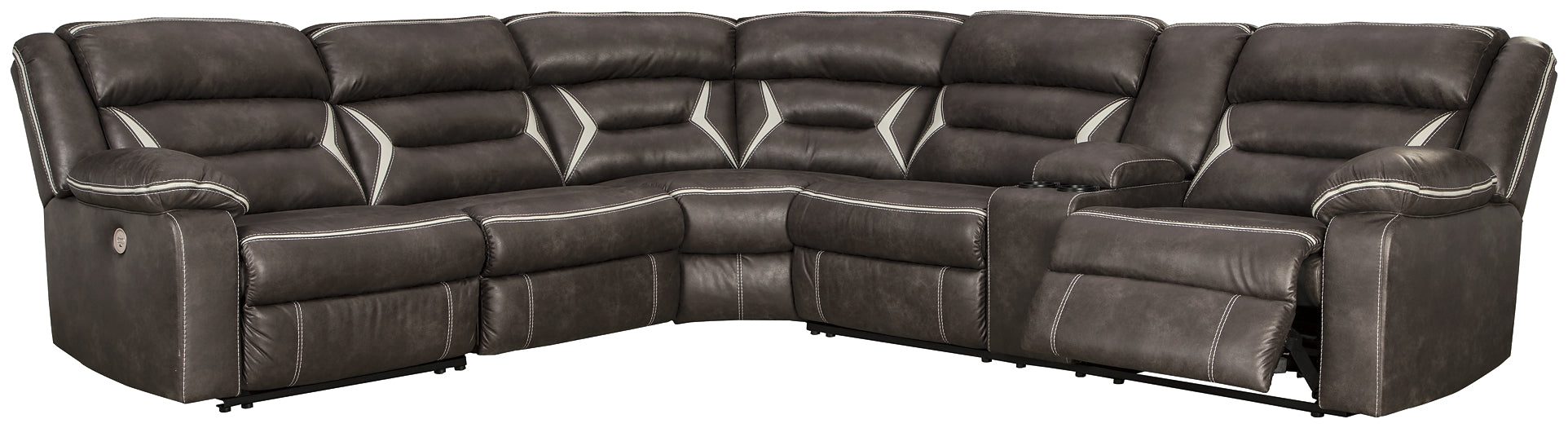 Kincord 4-Piece Power Reclining Sectional Signature Design by Ashley®