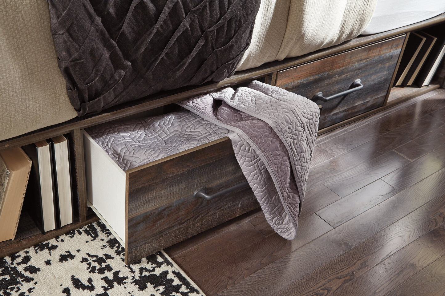 Drystan  Panel Bed With 4 Storage Drawers Signature Design by Ashley®