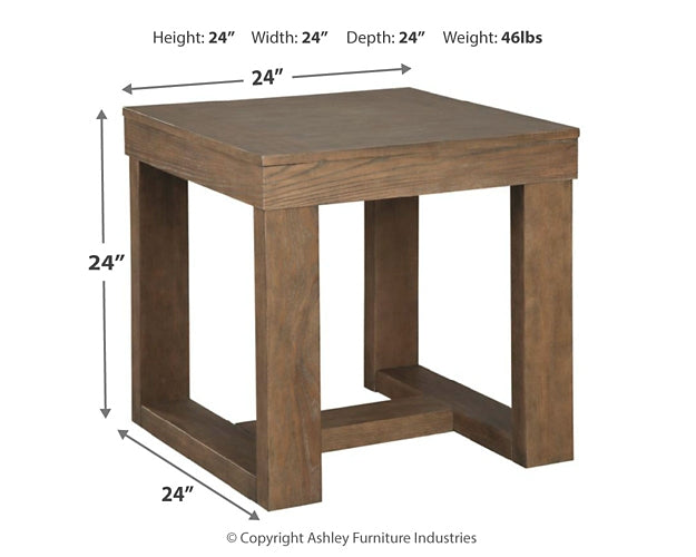 Cariton Square End Table Signature Design by Ashley®