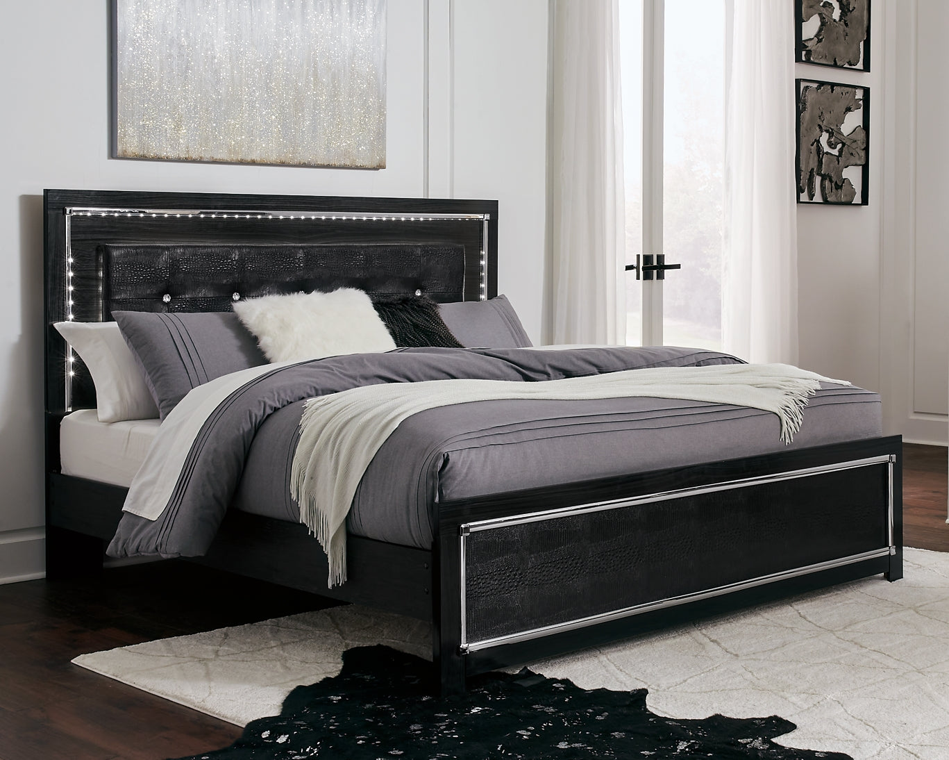 Kaydell  Upholstered Panel Bed Signature Design by Ashley®