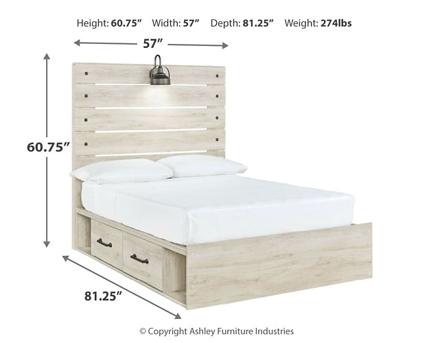 Cambeck  Panel Bed With 4 Storage Drawers Signature Design by Ashley®