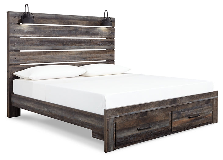 Drystan  Panel Bed With 2 Storage Drawers Signature Design by Ashley®