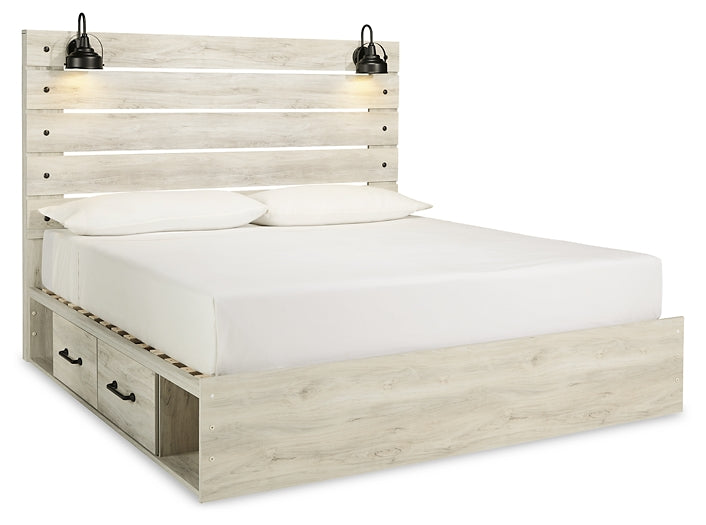 Cambeck  Panel Bed With 4 Storage Drawers Signature Design by Ashley®