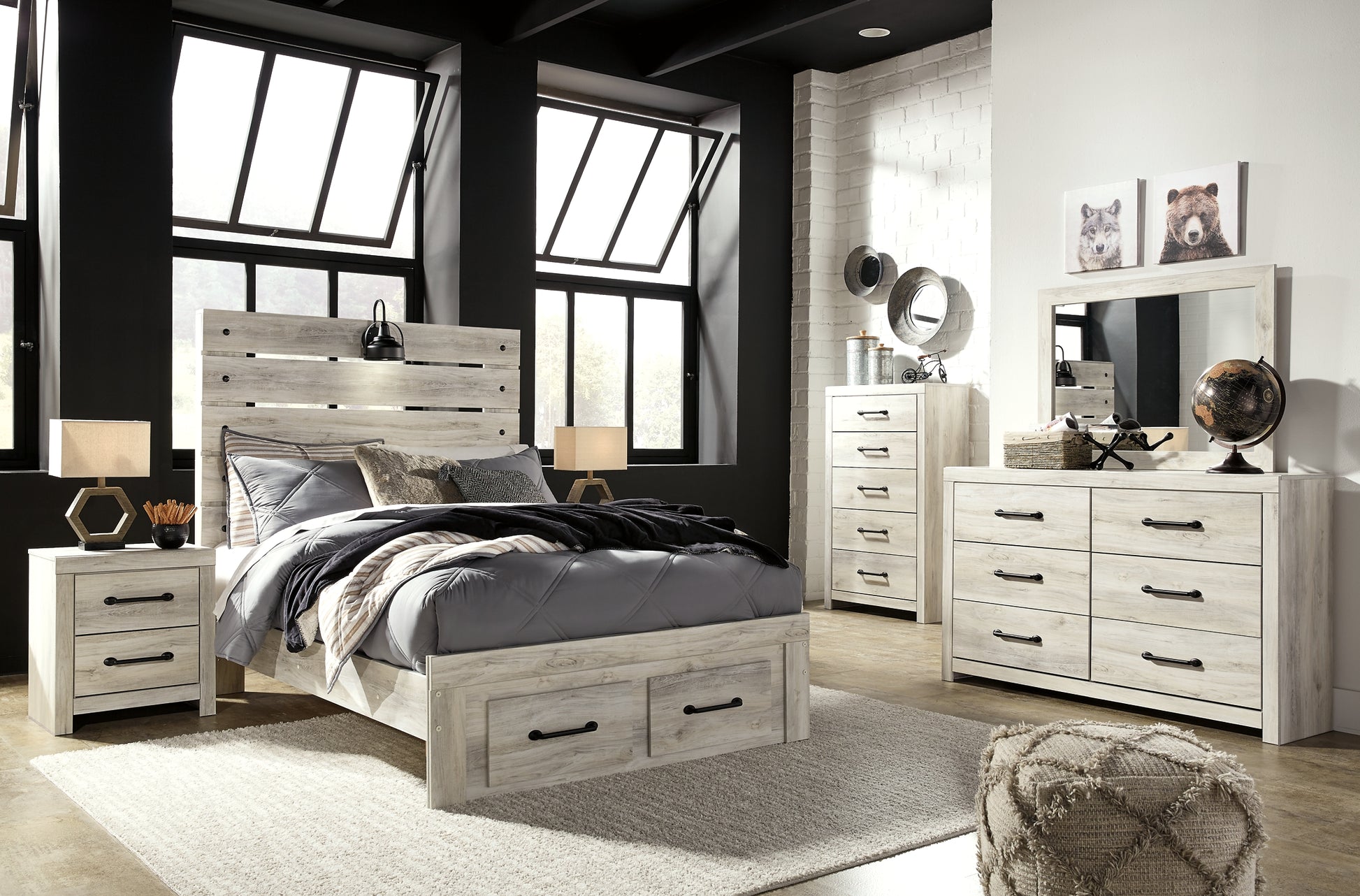 Cambeck  Panel Bed With 2 Storage Drawers Signature Design by Ashley®